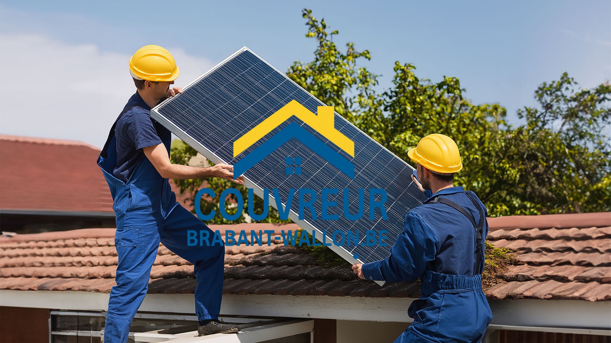 Installation panneaux solaires sur toiture dans le Brabant wallon